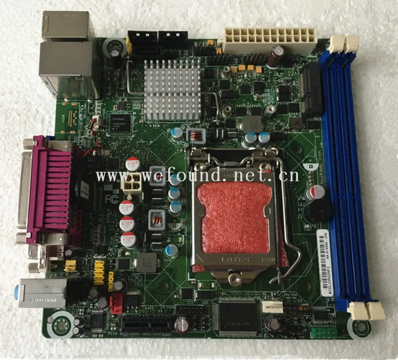 100% рабочая материнская плата для настольного компьютера DH61DL 17X17 DDR3 H61 ITX 1155