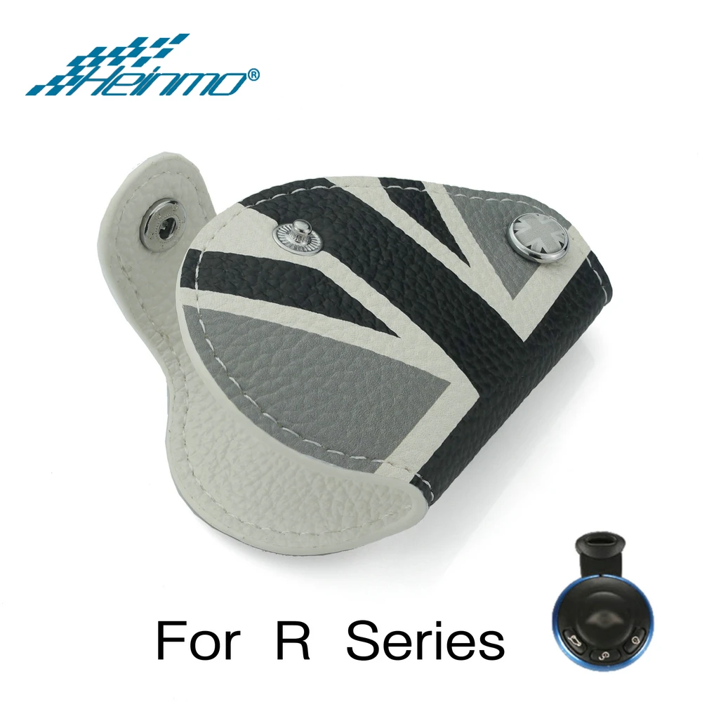 Для MINI Cooper R56 R55 R60 R61 F54 F55 F56 F60 Стильный автомобильный чехол для ключей, чехол-держатель для MINI Countryman, аксессуары Clubman - Название цвета: R Series Grey Jack