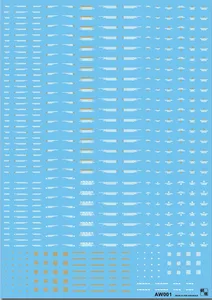 Модифицированные детали, наклейка (для 1144 и 1100), белая, 1 шт., наборы для моделирования