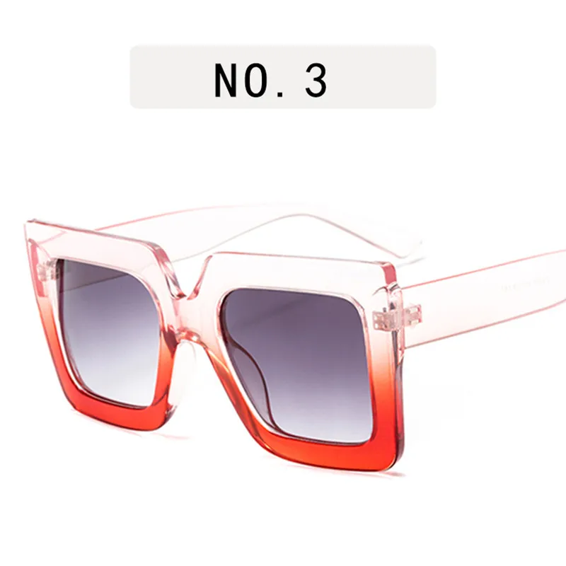 2019 Новые солнцезащитные очки в квадратной оправе стиле ретро Для женщин