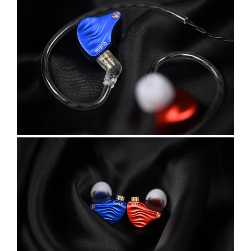 TFZ QUEEN HIFI наушники вкладыши с динамическим IEM 2 pin/0 78 мм съемные кабели DJ
