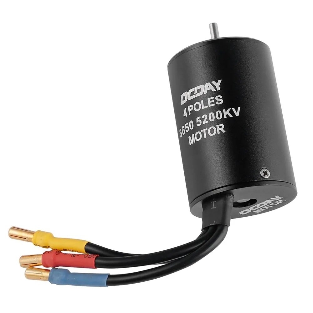 Радиоуправляемый двигатель 1:10 B3650 3900KV 4300KV 5200KV 4P Бесконтактный бесщеточный с ЧПУ