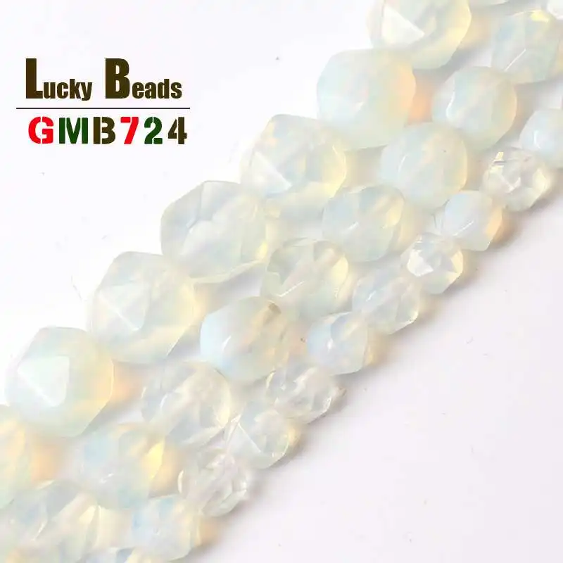 6/8/10 мм натуральный граненый камень с открытым носком свободные бирюзой бусины их