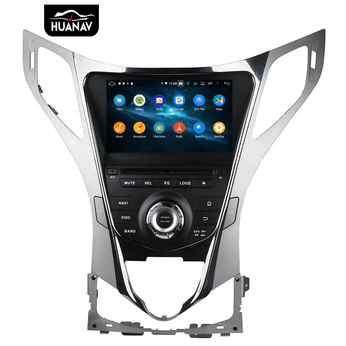 DSP Android 9 0 без dvd плеера GPS навигация для Hyundai AZERA Grandeur i55 2011 + авто радио головное