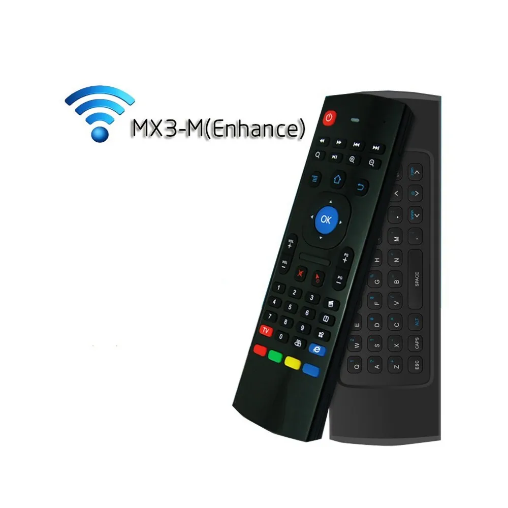 MX3 Air Mouse Wireless Mini Keyboard 2.4Ghz For PC HTPC Laptop Smart TV kiii Z4 M8s T95 Android Box Remote Control free ship | Электроника