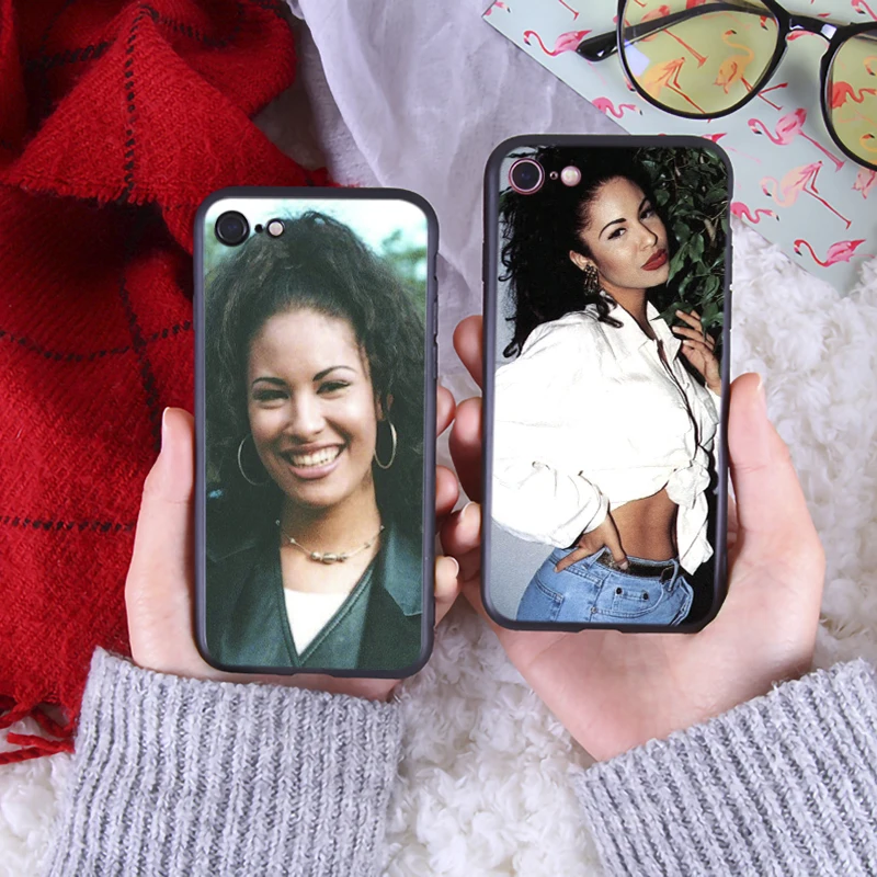 Чехол для телефона Selena Quintanilla iphone7 8 Plus роскошный мягкий силиконовый чехол iPhone8 6 6s X
