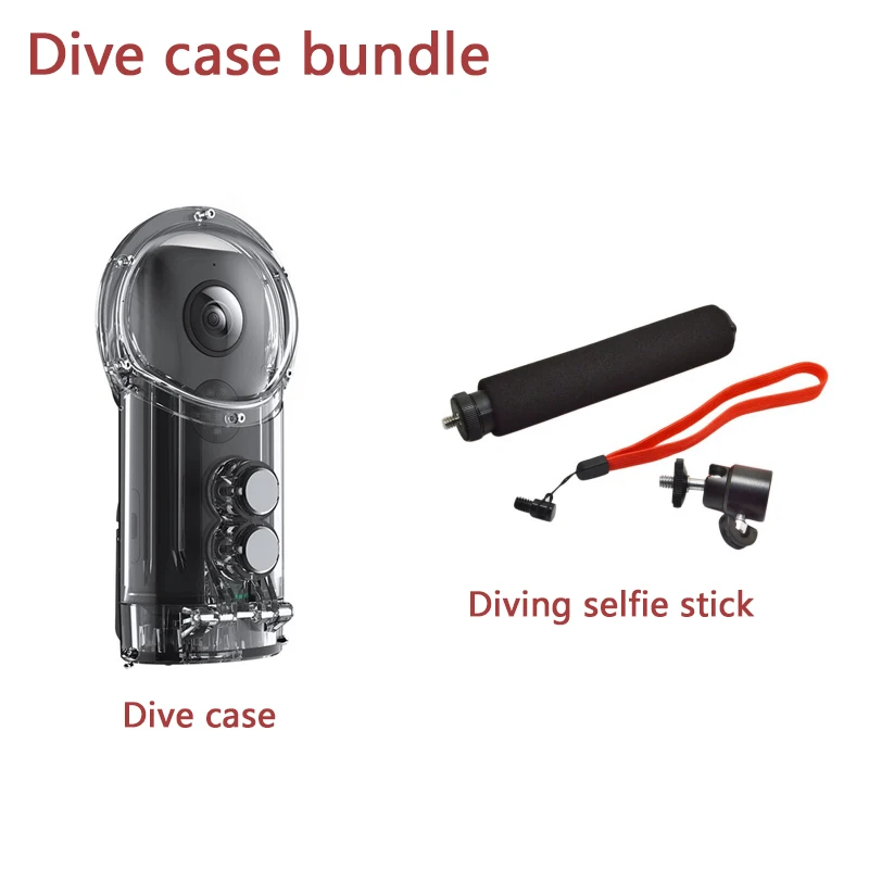 Чехол для дайвинга Insta360 ONE X Venture /Dive водонепроницаемый защитный чехол на глубину 30