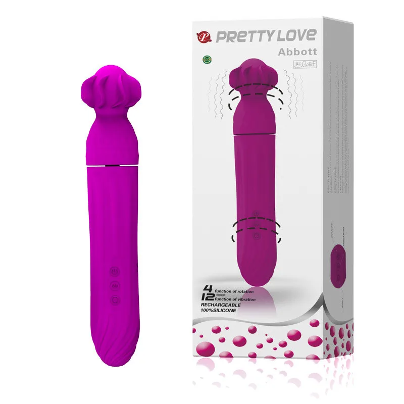 Вибратор PRETTY LOVE с 4 функциями 12 Скоростей массажные Вибраторы для стимуляции