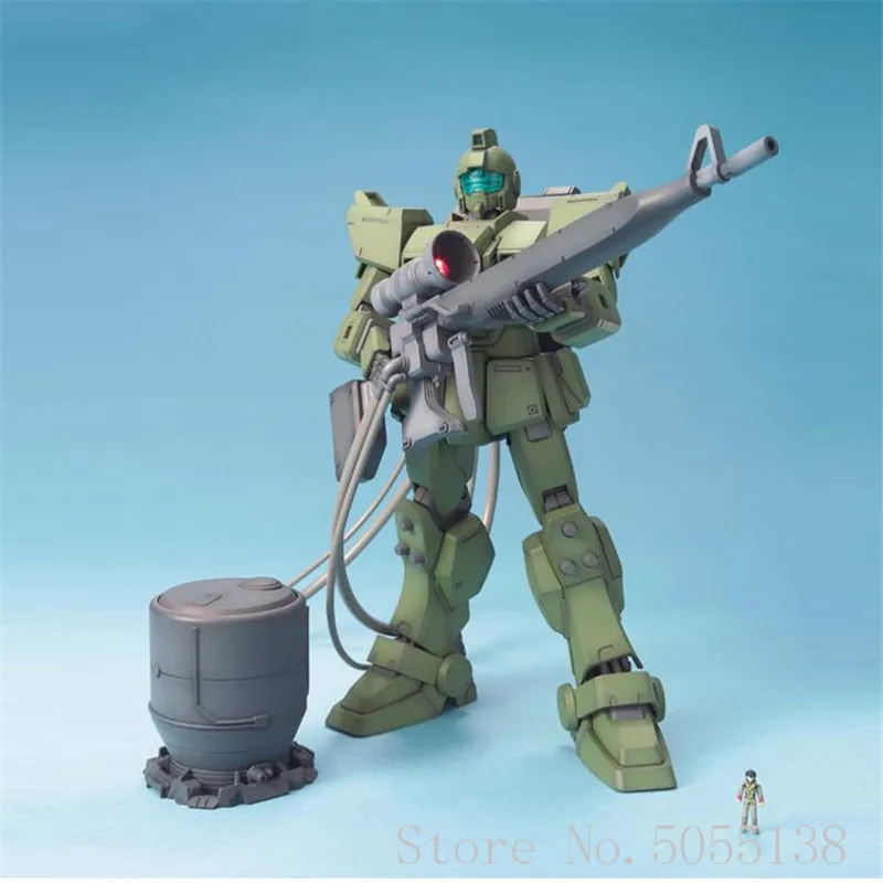 Bandai Gundam модель в наличии сборе 46734 мг 1/100 GM RGM-79[G] снайперский тип искусственная