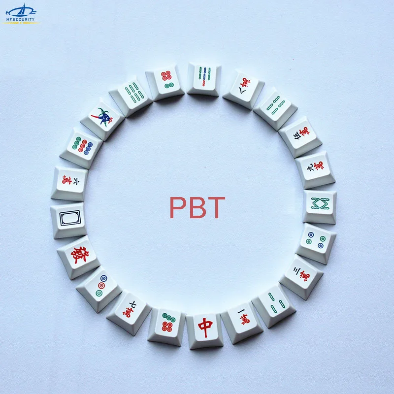 [HFSECURITY] DIY OEM Majiang игровая клавиатура PBT колпачок с высотой Cherry Толстая