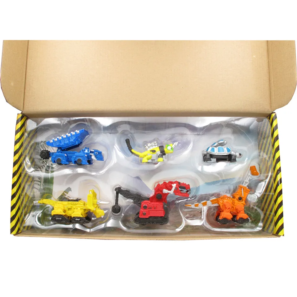 Игрушечный автомобиль динозавр Dinotrux игрушечный Dozer TON Revvit модели динозавров