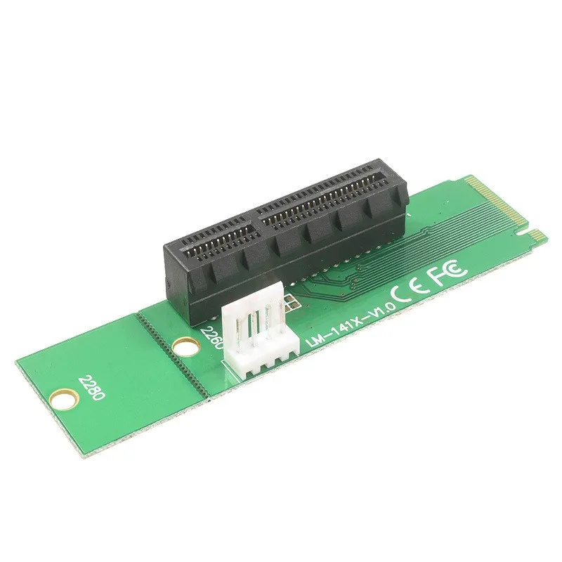 Новый NGFF M2 M.2 к PCI-E 4x 1x слот переходника карты адаптер папа женскому PCIE