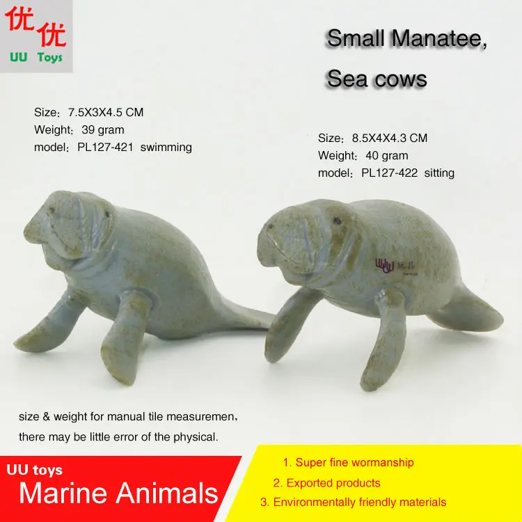 

Игрушки для малышей, Морские коровы, имитационная модель, морские животные, морские животные, подарок для детей, образовательный реквизит, фигурки героев