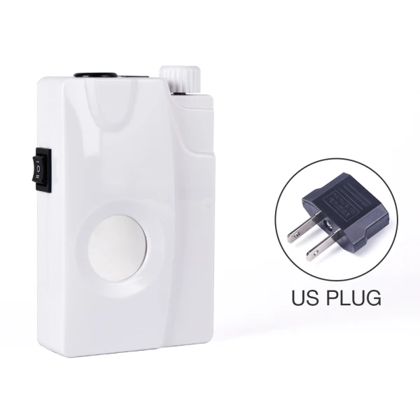 US Plug Портативный 20 Вт 30000 об/мин Электрический сверлильный станок для ногтей перезаряжаемый маникюрный педикюрный набор для оборудования для дизайна ногтей сверла для ногтей - Цвет: US Plug
