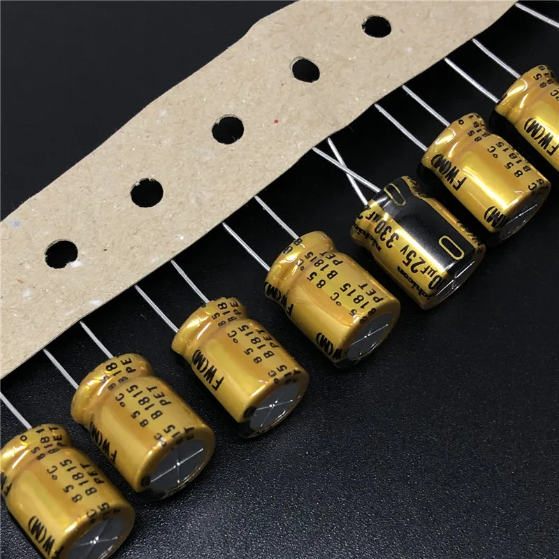 5 шт./20 шт. 330 мкФ 25В NICHICON FW серия 10х12 мм 25v330мкф HiFi аудио конденсатор | Электронные