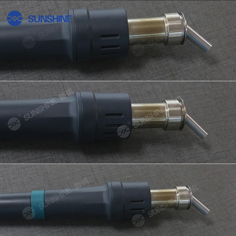 Оригинальная сопло теплового пистолета для быстрого 861DW/1300A/856AX заказной микроскоп изогнутый пистолет горячего воздуха для ремонта паяльника BGA