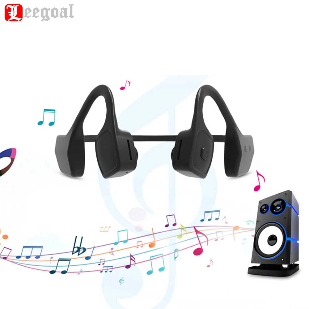 LEEGOAL CSR бинауральное Голосовое управление Bluetooth наушники с костной проводимостью