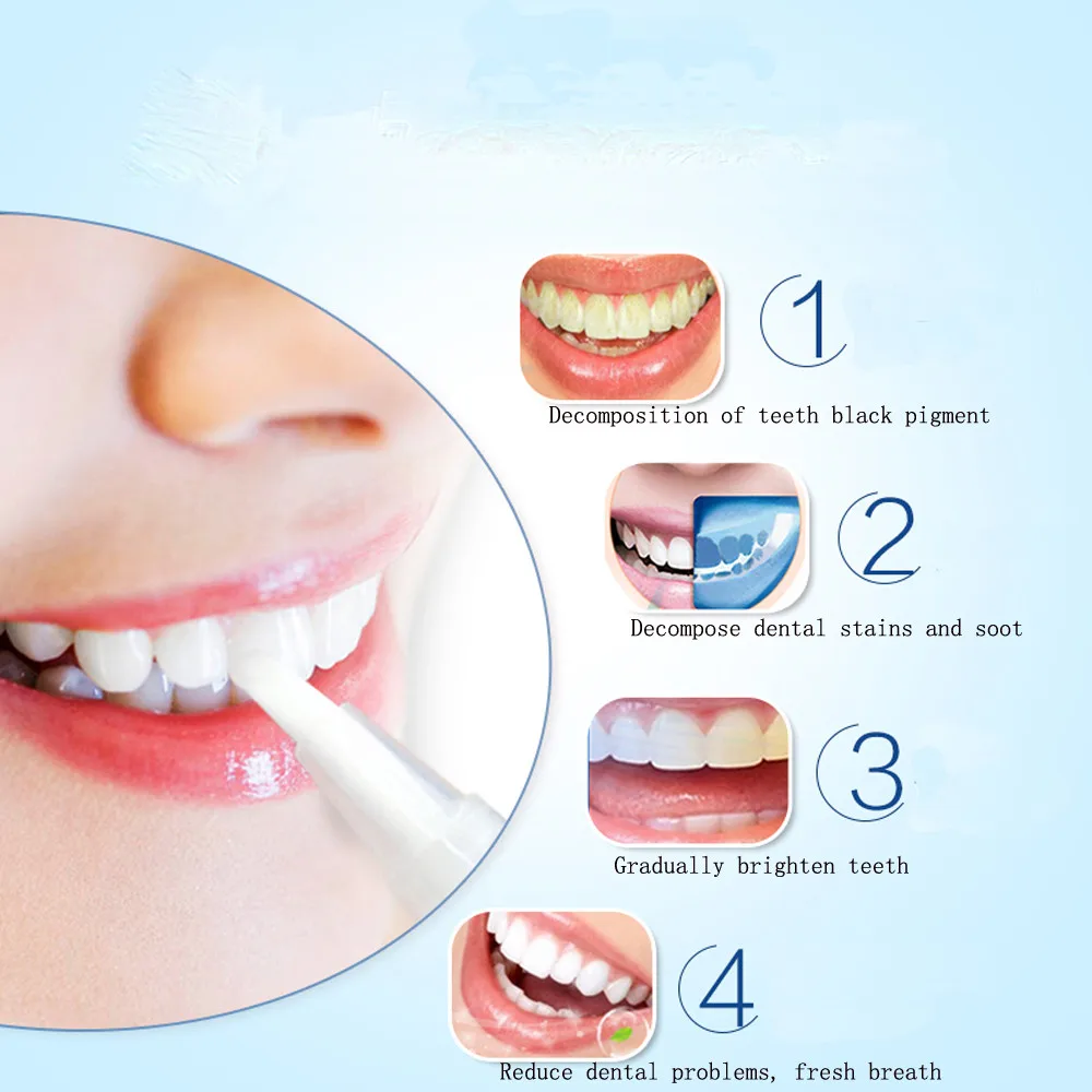 3g отбеливающая ручка для зубов мощно удаляет желтые зубы быстрая Чистка зубных