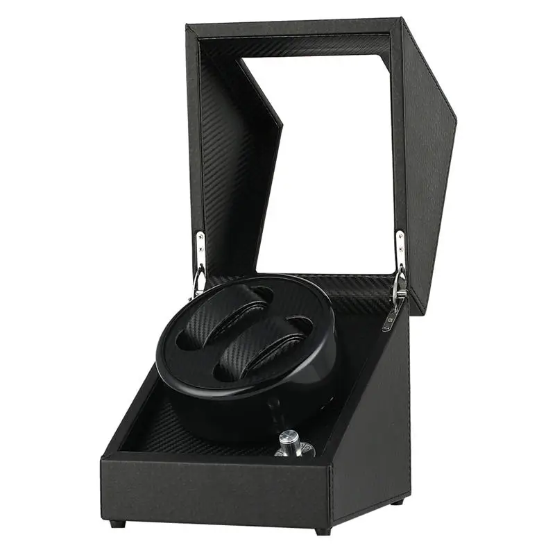Роскошные Страусиные кожаные часы Winder Box пять режимов высококлассный мотор