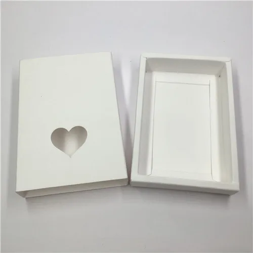 white 50 шт./лот, Подарочная коробка, крафт-бумага, ящик, коробка, несколько стилей, печать, упаковка для ювелирных аксессуаров, упаковочная бумага, картонная коробка - Цвет: white