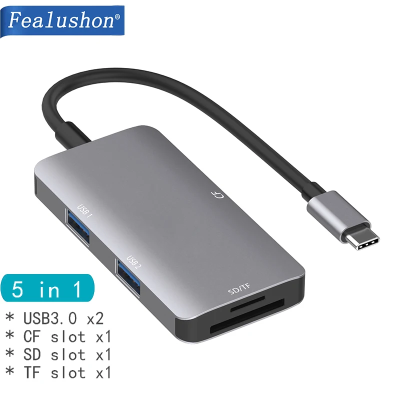 Док-станция с разъемом типа C HDMI VGA USB power Delivery Hub для ноутбука Macbook Pro hp DELL Surface lenovo samsung Dock