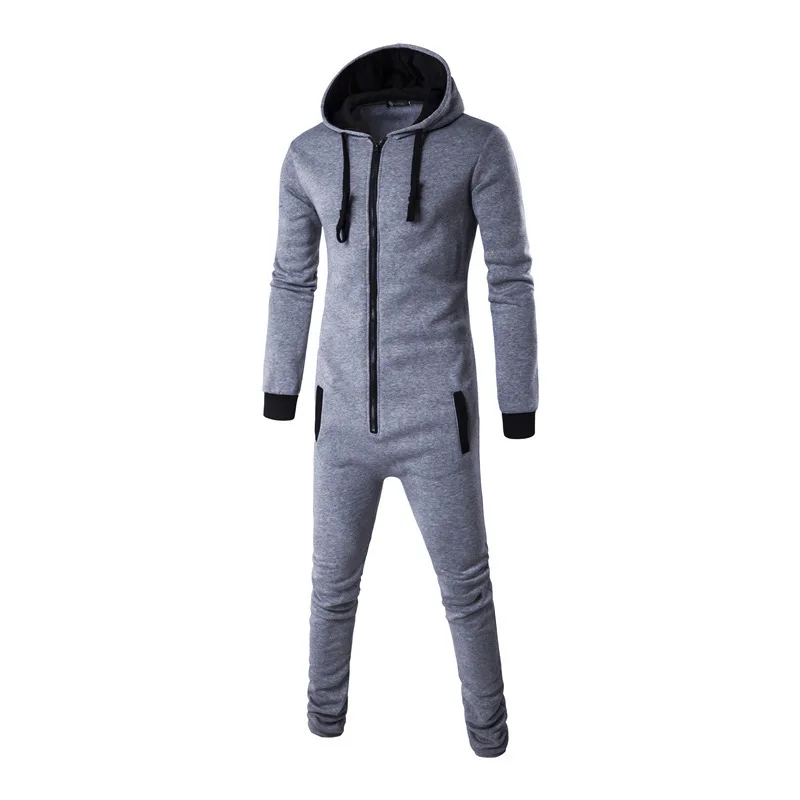 Centuryesatr Tmall, качественные пижамы, комбинезон для мужчин, на молнии, Pijama Masculino Erkek Pijamas Hombre Invierno, синяя Пижама для мужчин - Цвет: As picture show