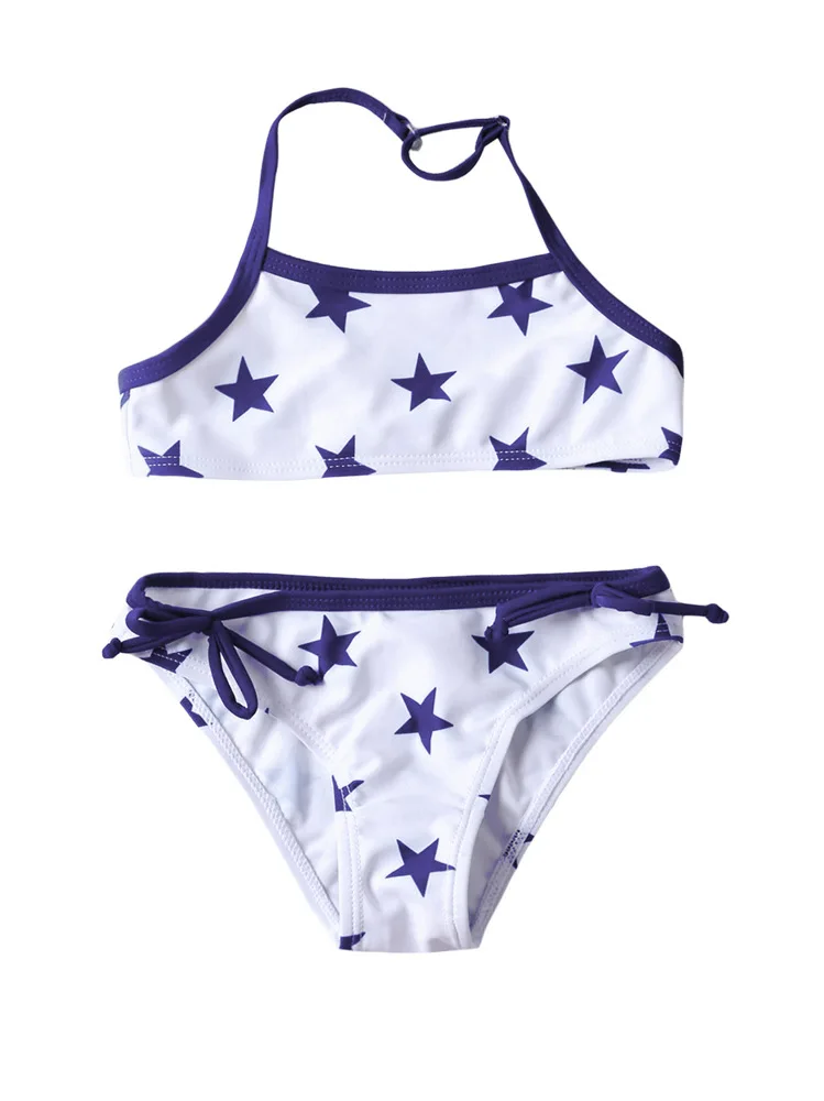 Купальник для девочек танкини бикини Раздельный купальник из двух предметов