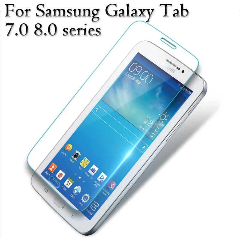 Закаленное стекло HD защитная пленка 9H 0 3 мм для Samsung Galaxy Tab 2 4 S A E 8 7 A6 серия