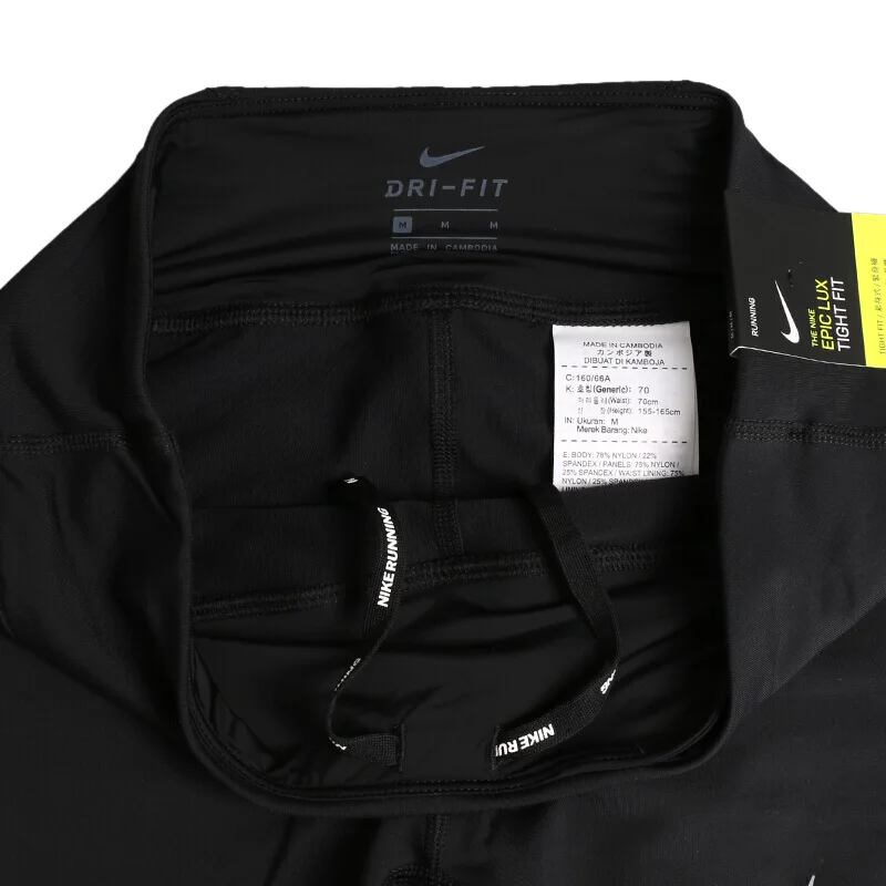 Оригинальные новые поступления NIKE PWR EPIC LX TGHT сетчатые женские брюки спортивная