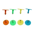 300 шт. свиньи, рогатый скот, овцы, Ушные бирки, гвозди, животное, вывеска для ушей, повторное использование, ферма, животное, Ушные бирки, аксессуары