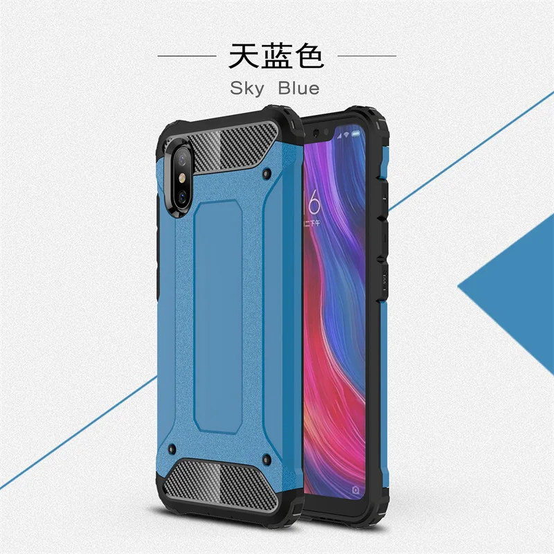 Гибридный жесткий чехол для Red mi 5 Plus Note 5 6 Pro из резины+ PC, чехол для задней панели, аксессуары, чехол для Xiaomi mi A1 A2 6 8 Max 2 3 Funda Coque