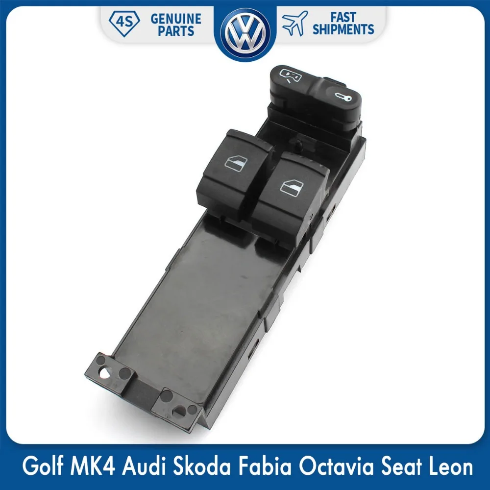 Выключатель на окно для Volkswagen VW Golf MK4 Audi Skoda Fabia Octavia Seat Leon 1J3 959 857|window switch|power window