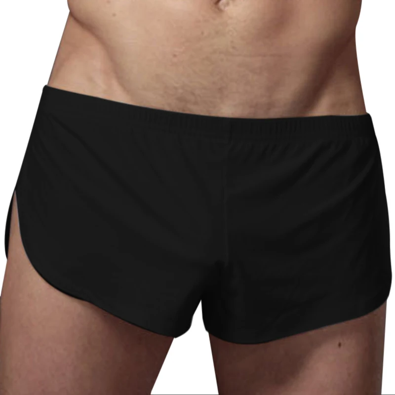 Мужские брендовые шорты-боксеры нижнее белье из модала мягкие свободные