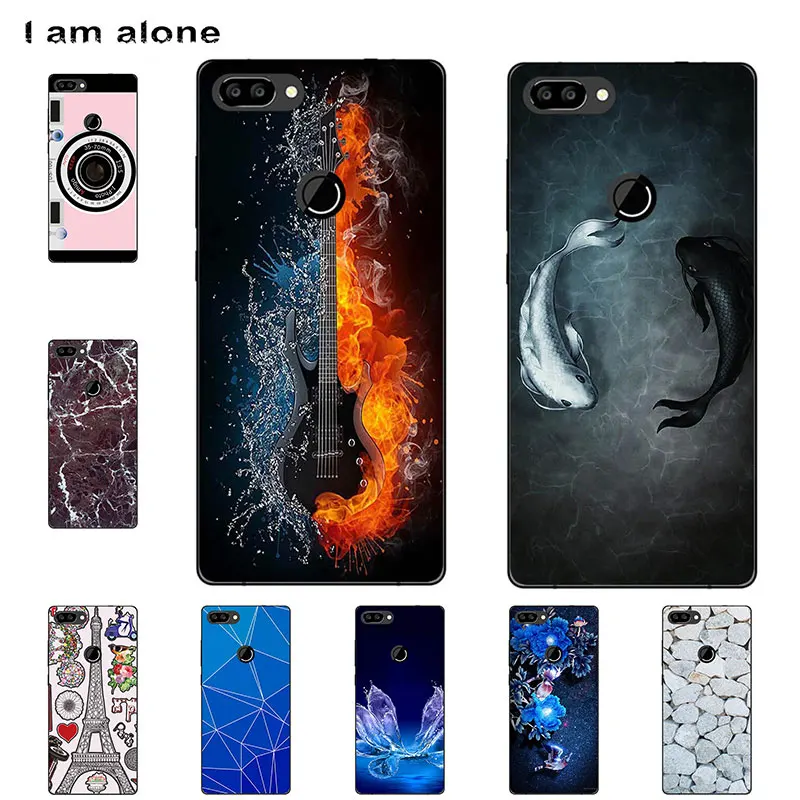 Я только телефон чехлы для Oukitel Mix 2 5,99 дюймов Мягкий ТПУ модные милые Цвет Краски мобильного для Oukitel Mix 2 пакета(ов