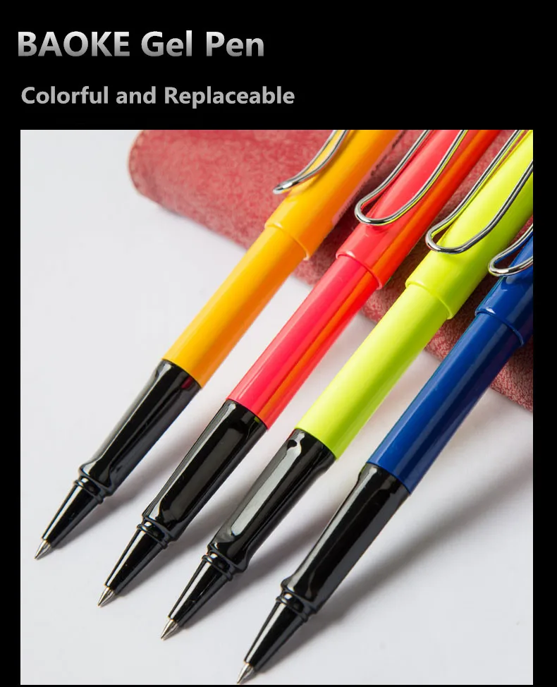 Гелевая ручка Kawaii Veyron Stylo роликовые шариковые гелевые ручки коврик гелевая чернильная ручка 0,5/0,7 мм Fineline Refills офисные и письменные принадлежности