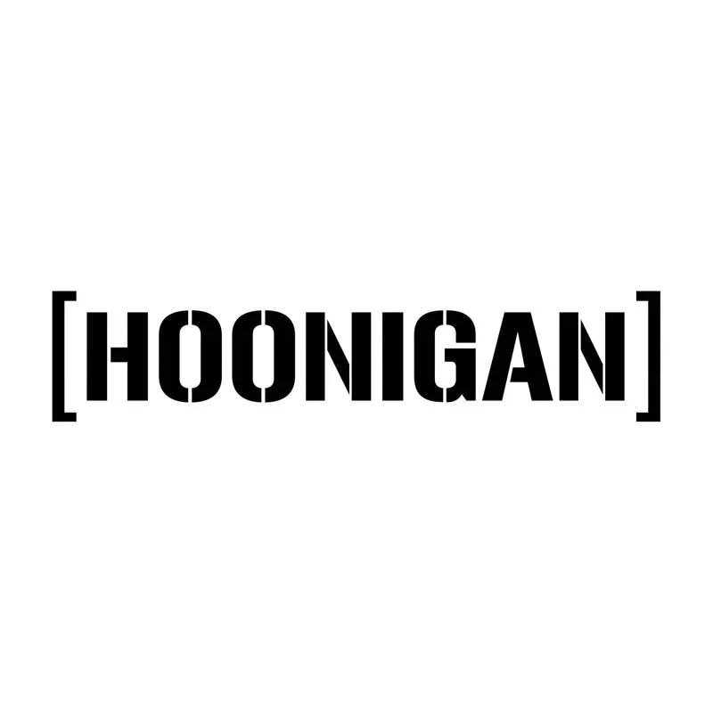 Автомобильная виниловая наклейка 58*10 см Hoonigan, Кен Блок Дрифт JDM наклейка на автомобиль смешная наклейка s и Переводные картинки 3D Стайлинг автомобиля для VW Audi Ford
