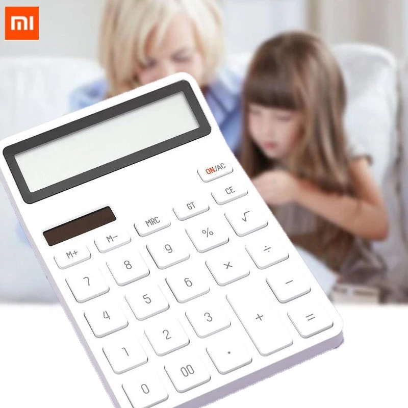 

Original Xiaomi Mijia Rice Calculator 12-bit LED Display ABS Material 6 Degree Angle