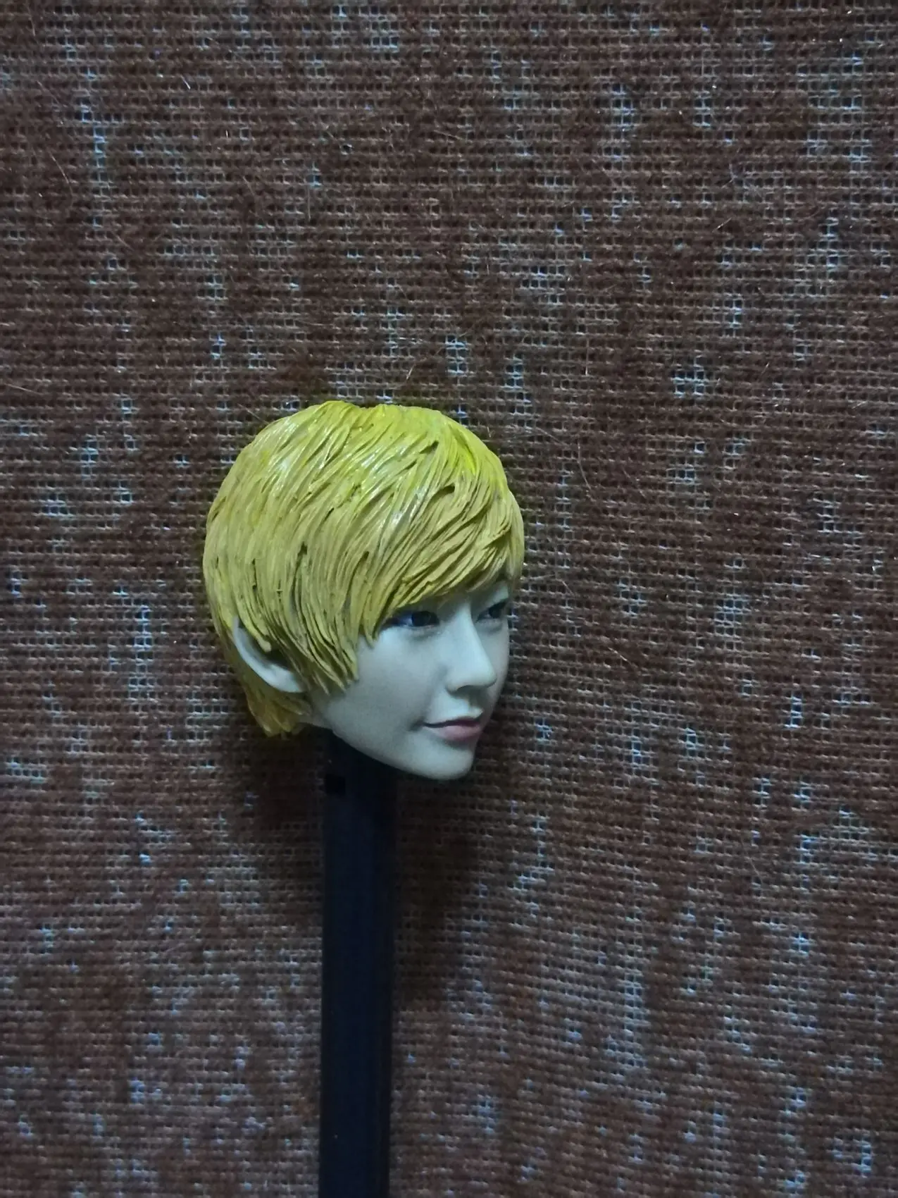 1/6 красивые фигурки головы Ayanami RAI с желтыми синими волосами Для 12-дюймового