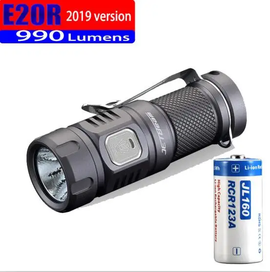 Jetbeam E20R фонарь EDC Cree SST40 N4 BC Led 990 люмен 4 модель функция памяти боковой переключатель 16340 фонарик - Испускаемый цвет: E20R