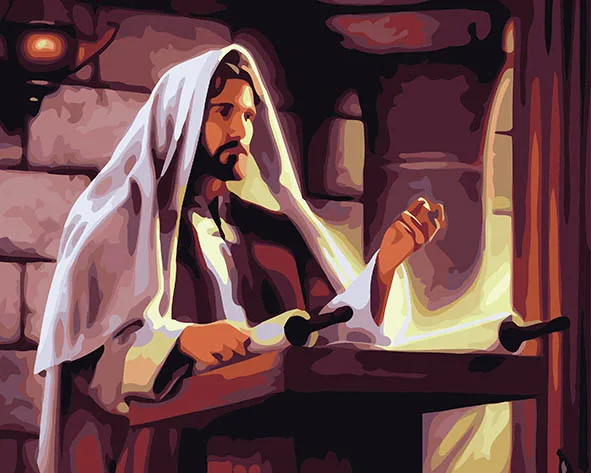 

cioioil-C470 priest Painting By Numbers Canvas Painitng Home Wall Art Picture Coloring By Numbers