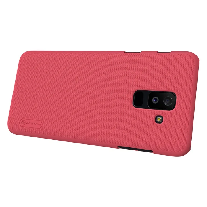 For samsung galaxy a6 plus 2018 case cover 6.0'' NILLKIN Frosted PC back Gift Phone Holder for |