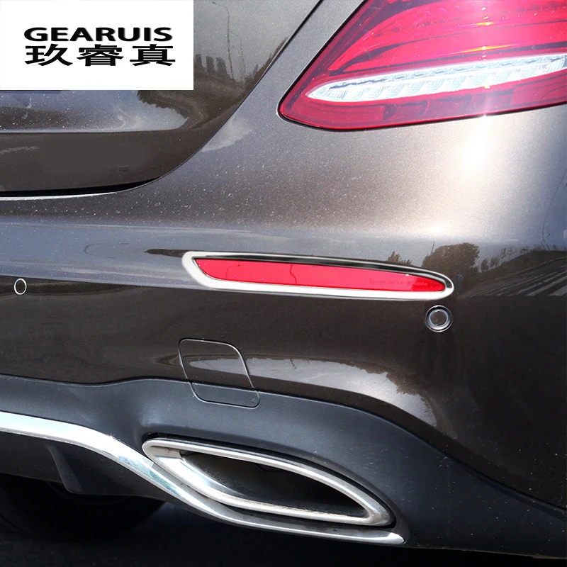 Стайлинг автомобиля после задний противотуманный фонарь лампа тень рамка