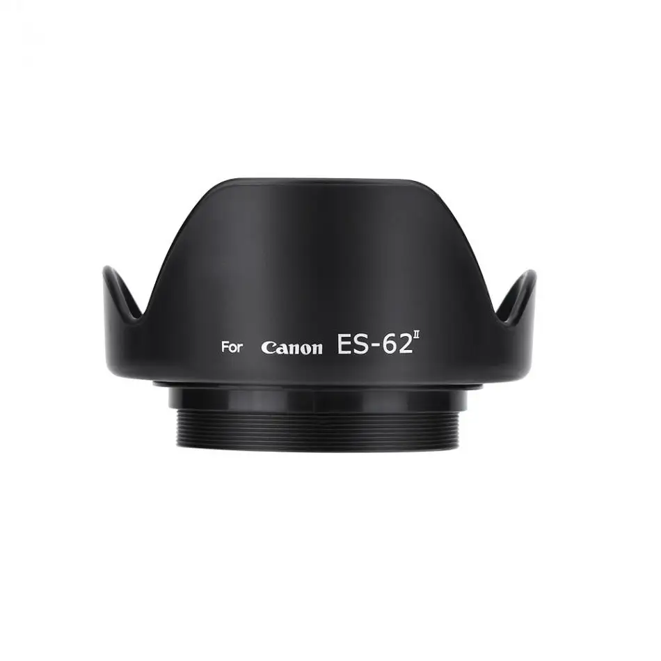 ES-62II камера DSLR бленда объектива для Canon 50 мм f/1,8 II с объективами крышка объектива Солнцезащитные очки