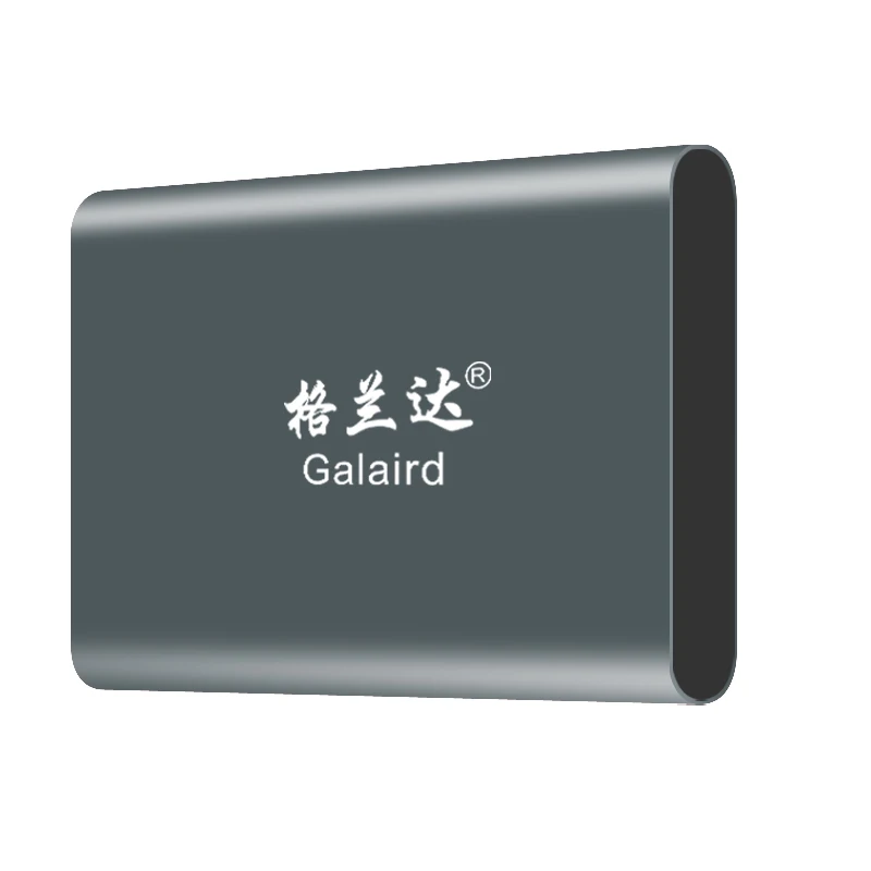GALAIRD мобильный SSD 128 ГБ 256 ГБ 512 ГБ USB 3,1 новейший товар портативный SSD Внешний твердотельный накопитель лучший подарок для бизнесменов - Цвет: As shown