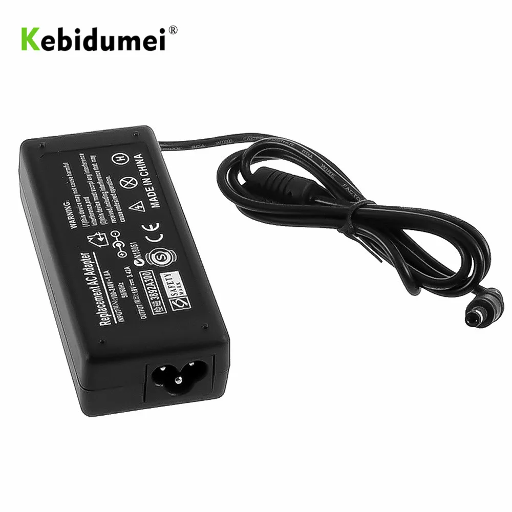 Универсальное зарядное устройство kebidumei 19V 3.42A 65W для ноутбука адаптер питания
