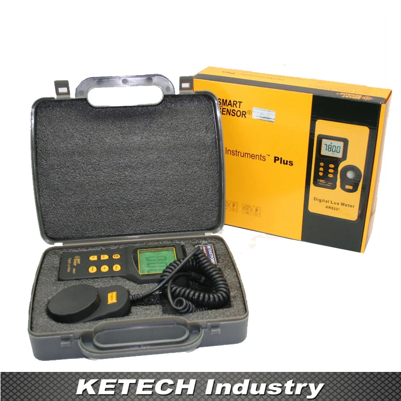 

AR823 Digital Portable Light Lux Meter (1-200.000lux)