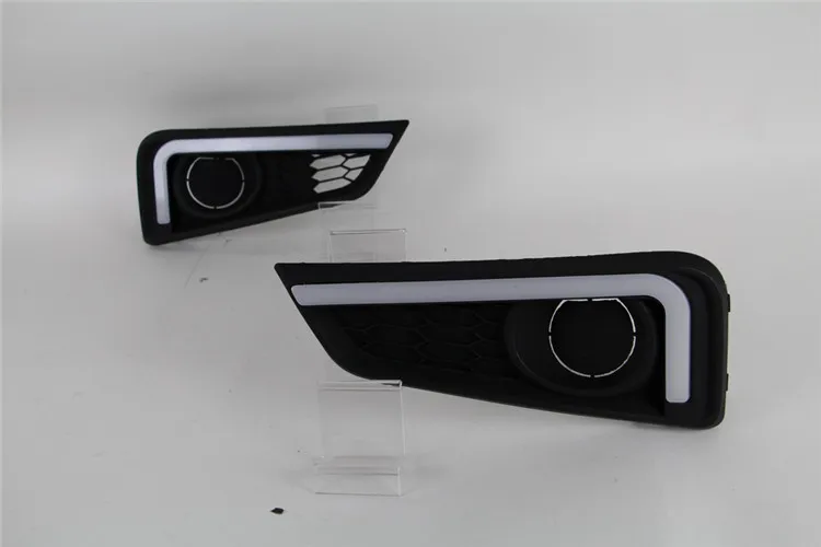 D_YL автомобильный Стайлинг светодиодный направлясветильник DRL для Honda City 2013 2014