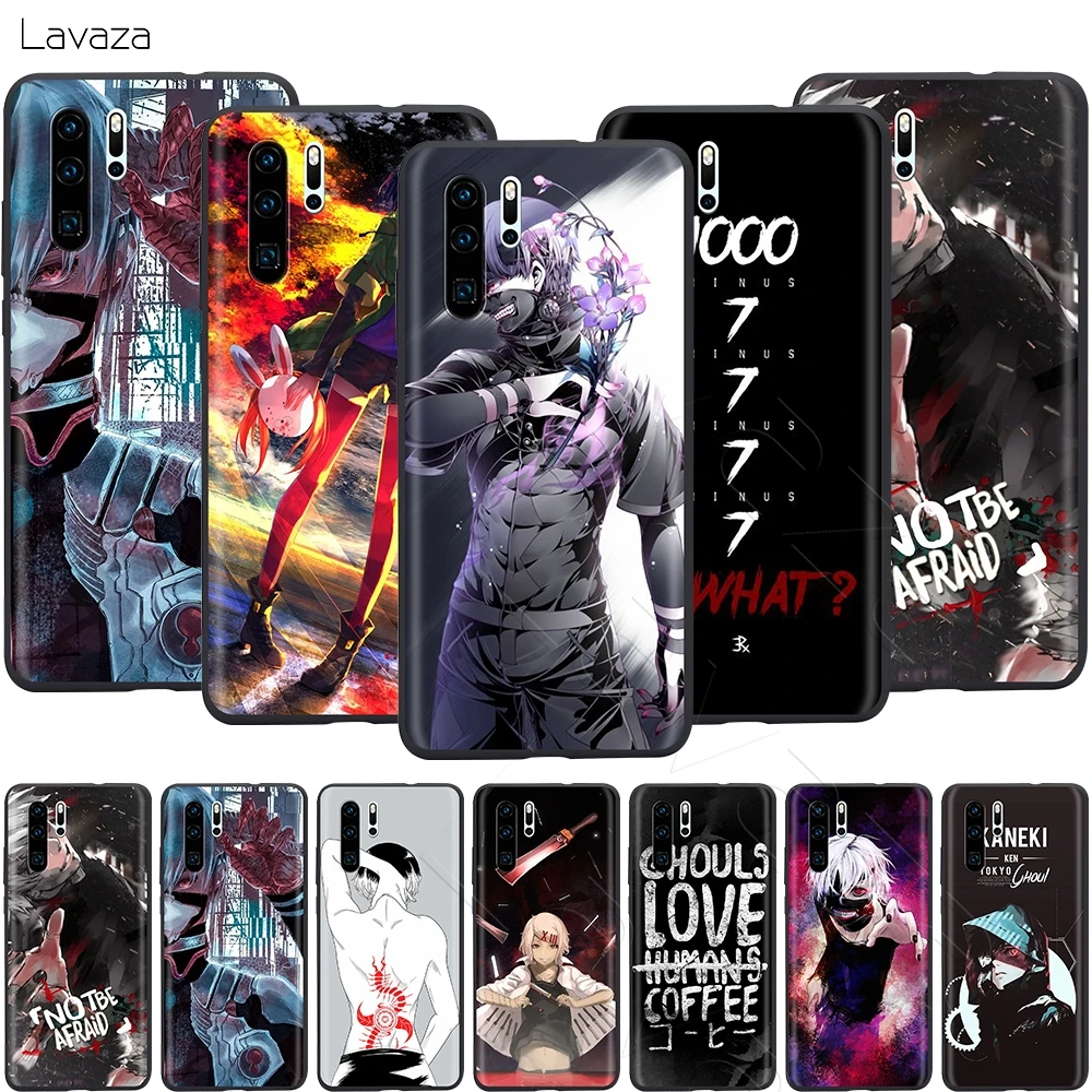 Lavaza короткая футболка с героями из японского аниме Tokyo Ghoul чехол для Huawei мат 30 20 Honor