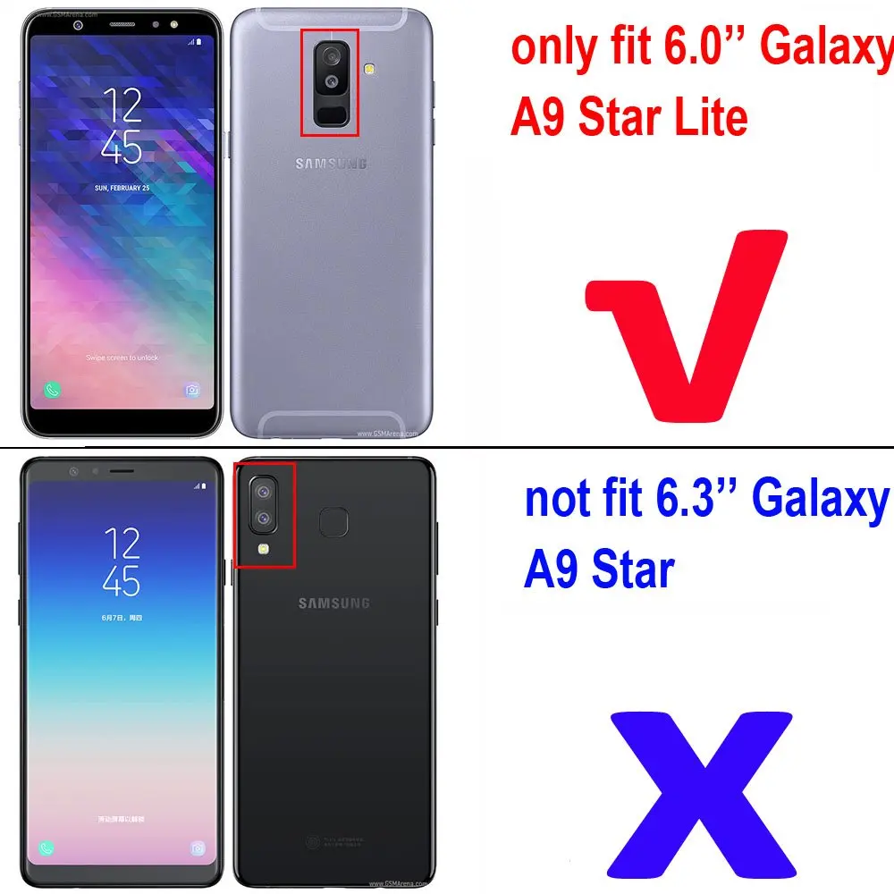 С уровнем твердости 9 H HD закаленное Стекло es для samsung Galaxy A9 star lite прочное защитное