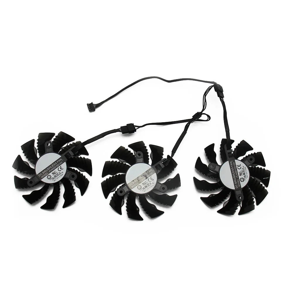 Вентилятор охлаждения 87 мм PLA09215S12H 0 55a сменный вентилятор RTX2070 Super RTX2080 Ti для Gigabyte RTX